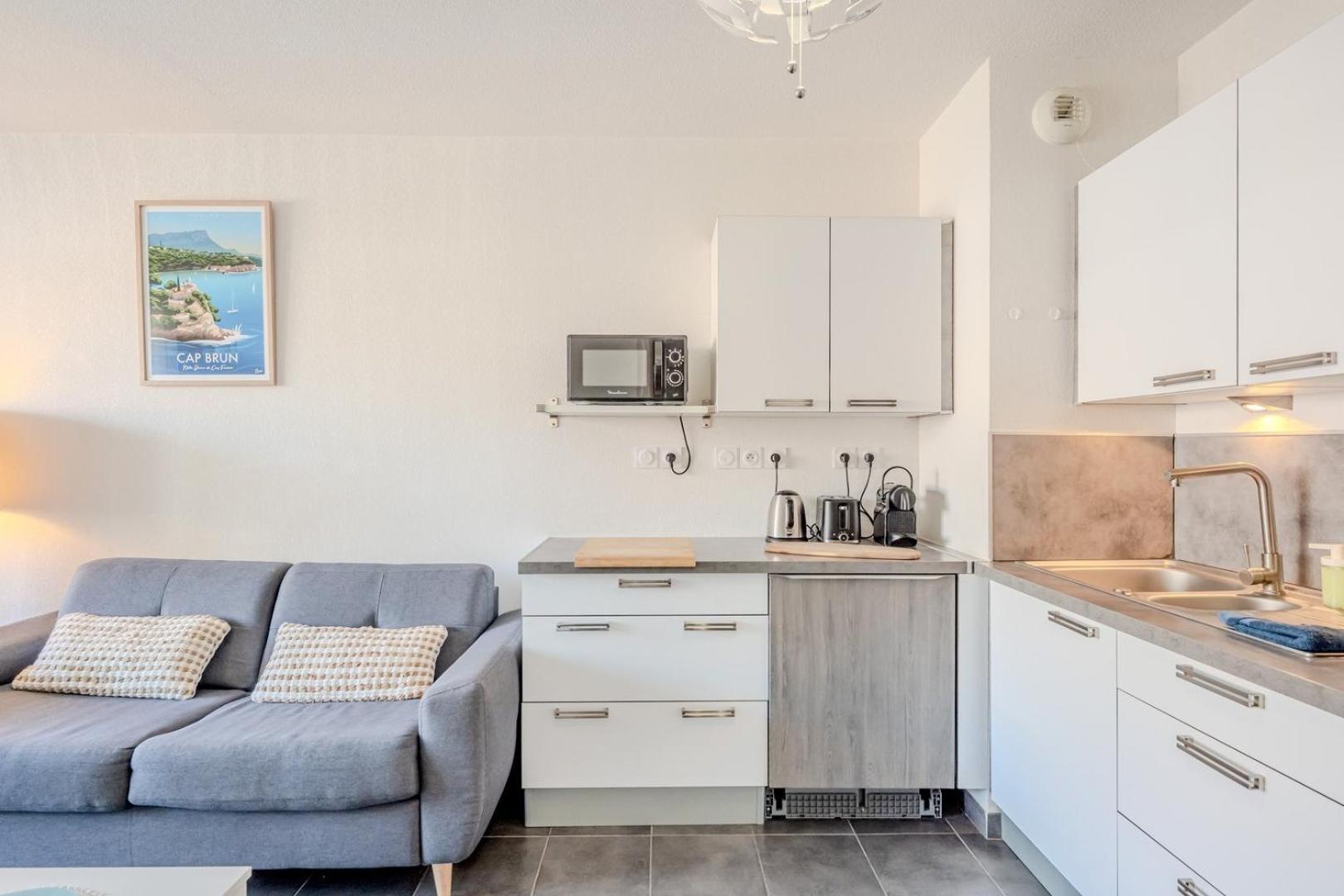 Le Neroli T2 Dernier Etage Avec Terrasse Et Garage Apartment Тулон Екстериор снимка